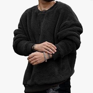 NWT Express Men’s Crewneck Sherpa